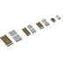 High wattage high temperature wraparound chip resistor